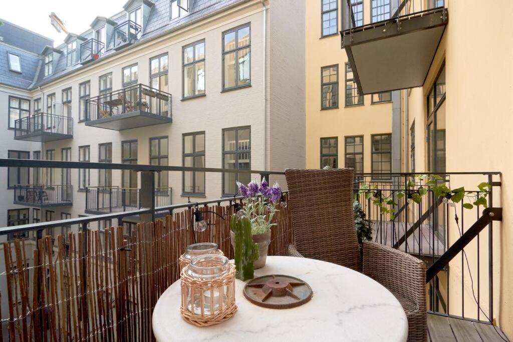 Nordic Style Location Balcon Апартаменты Копенгаген